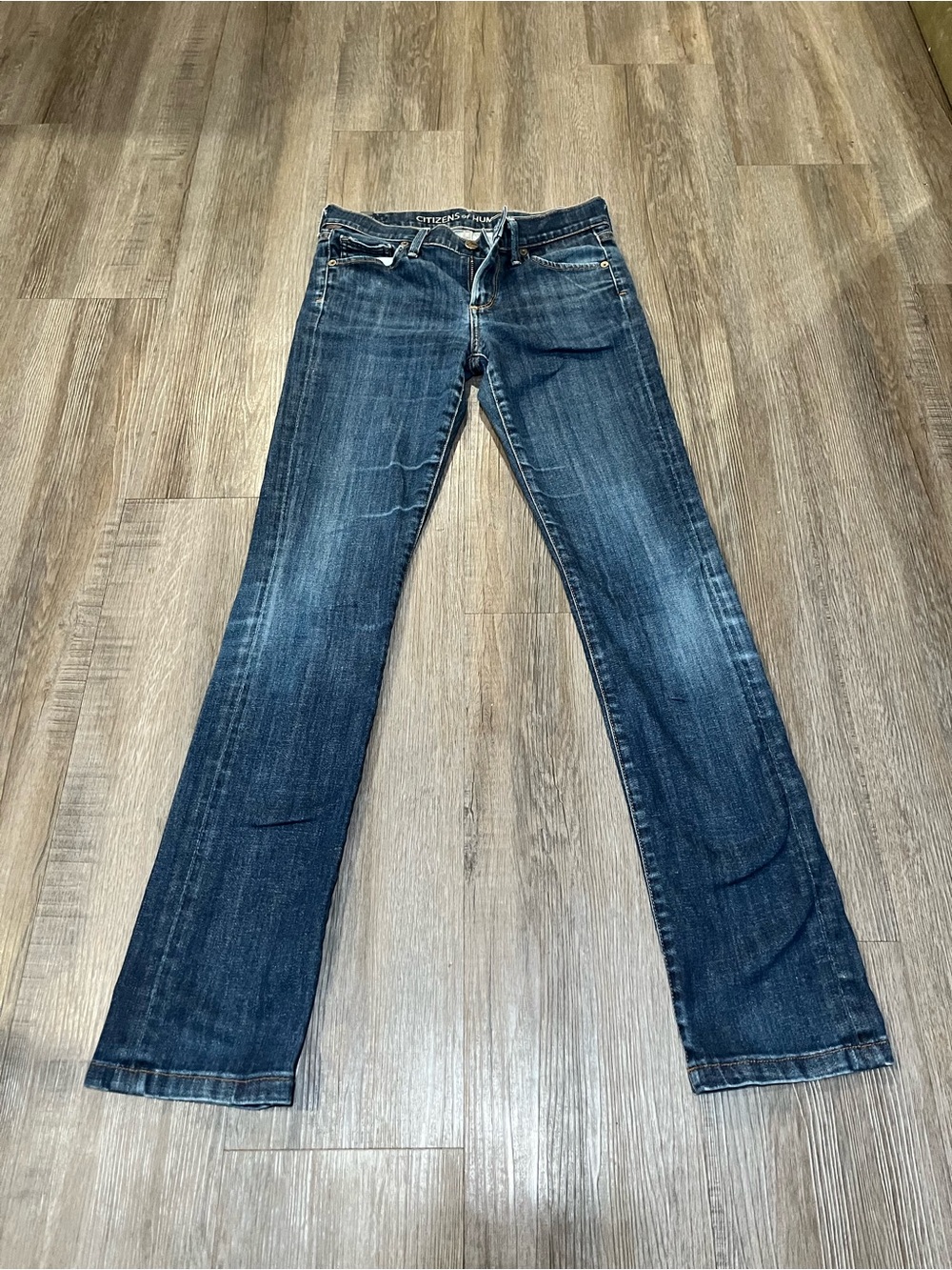 Citizens Of Humanity Dark Blue Flare Jeans